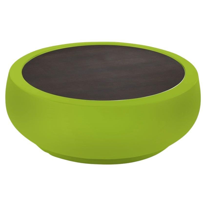 Table basse chubby vert citron par Marcel Wanders