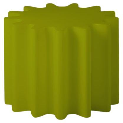 Table basse Gear vert citron par Anastasia Ivanyuk en vente