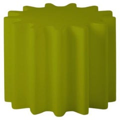 Lime Green Gear Coffee Table by Anastasia Ivanyuk