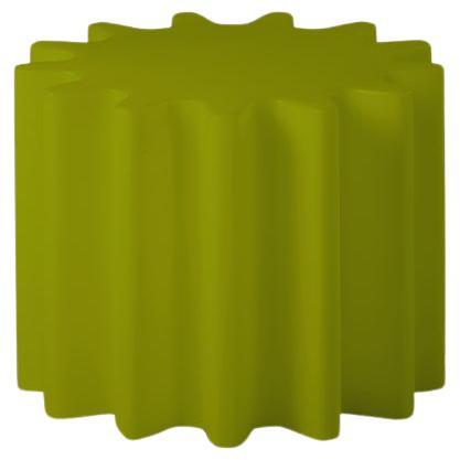 Lime Green Gear Stool by Anastasia Ivanyuk