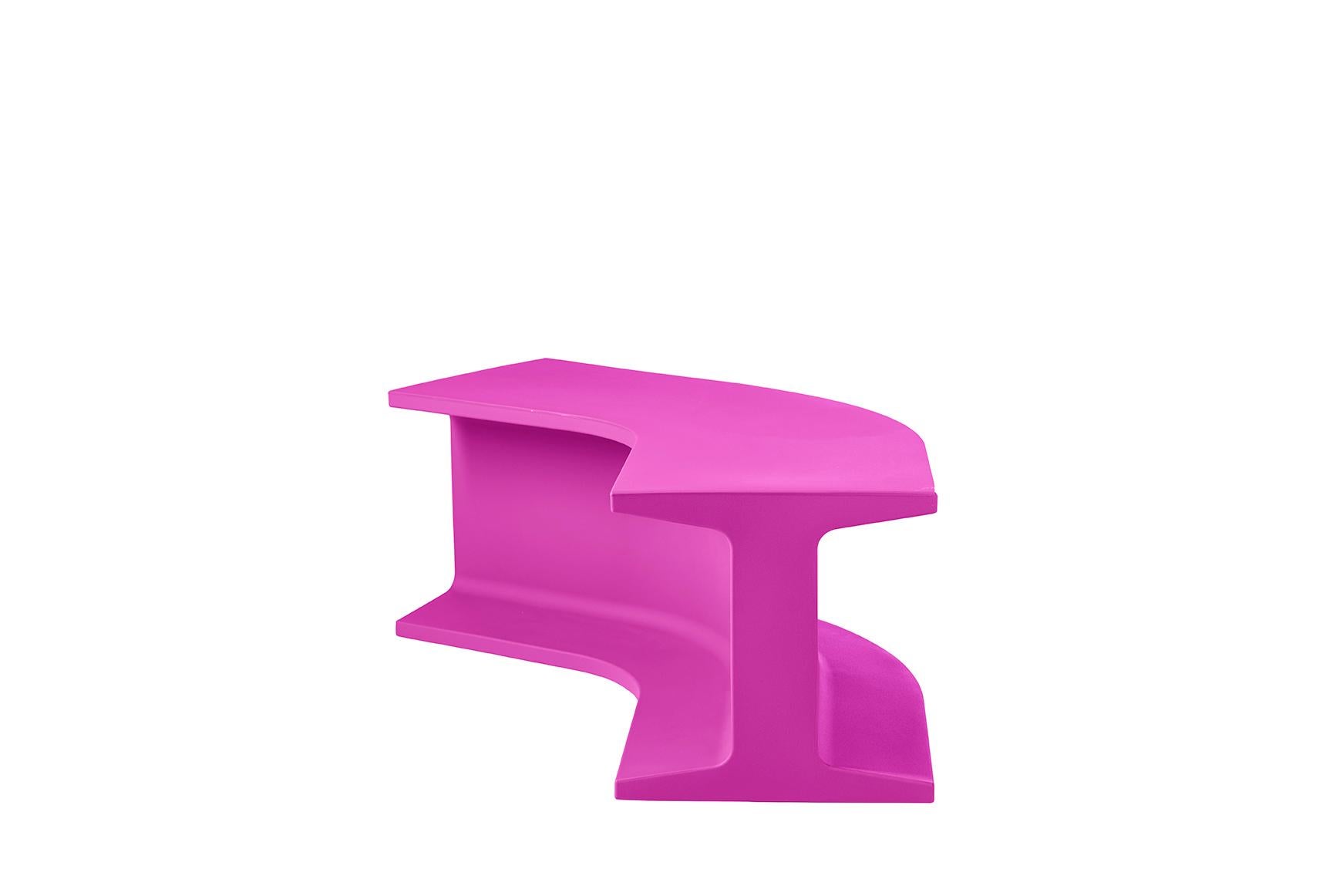Banc modulaire en fer vert citron par Sebastian Bergne en vente 8
