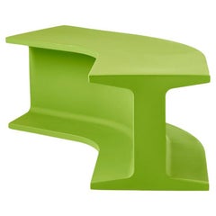 Lime Green Iron Modular Bench by Sebastian Bergne