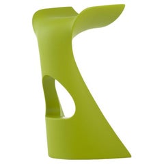 Tabouret haut Koncord vert citron de Karim Rashid