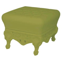 Lime Green Little Prince Of Love Pouf by Moro, Pigatti