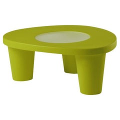 Lime Green Low Lita Coffee Table by Paola Navone