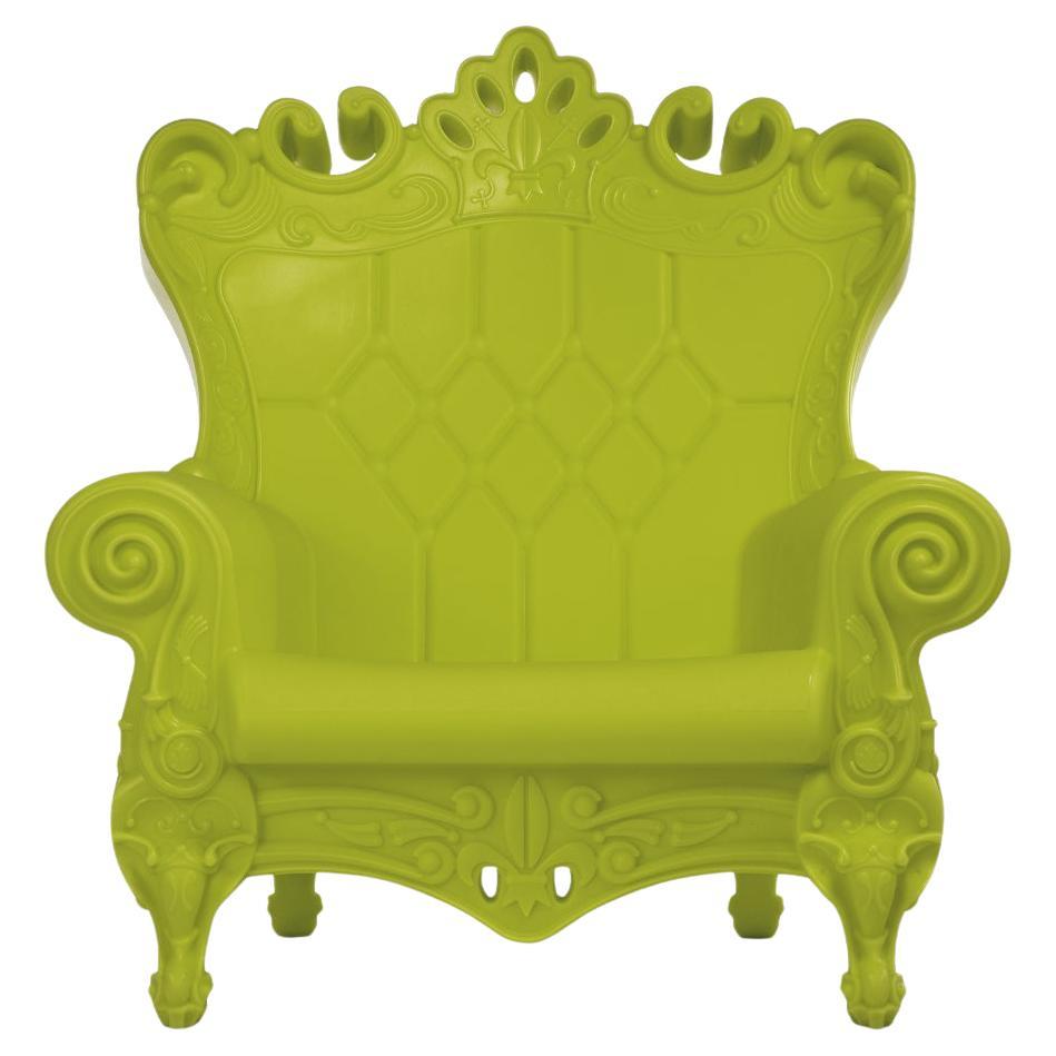 Lime Green Queen Of Love Armchair by Moro, Pigatti