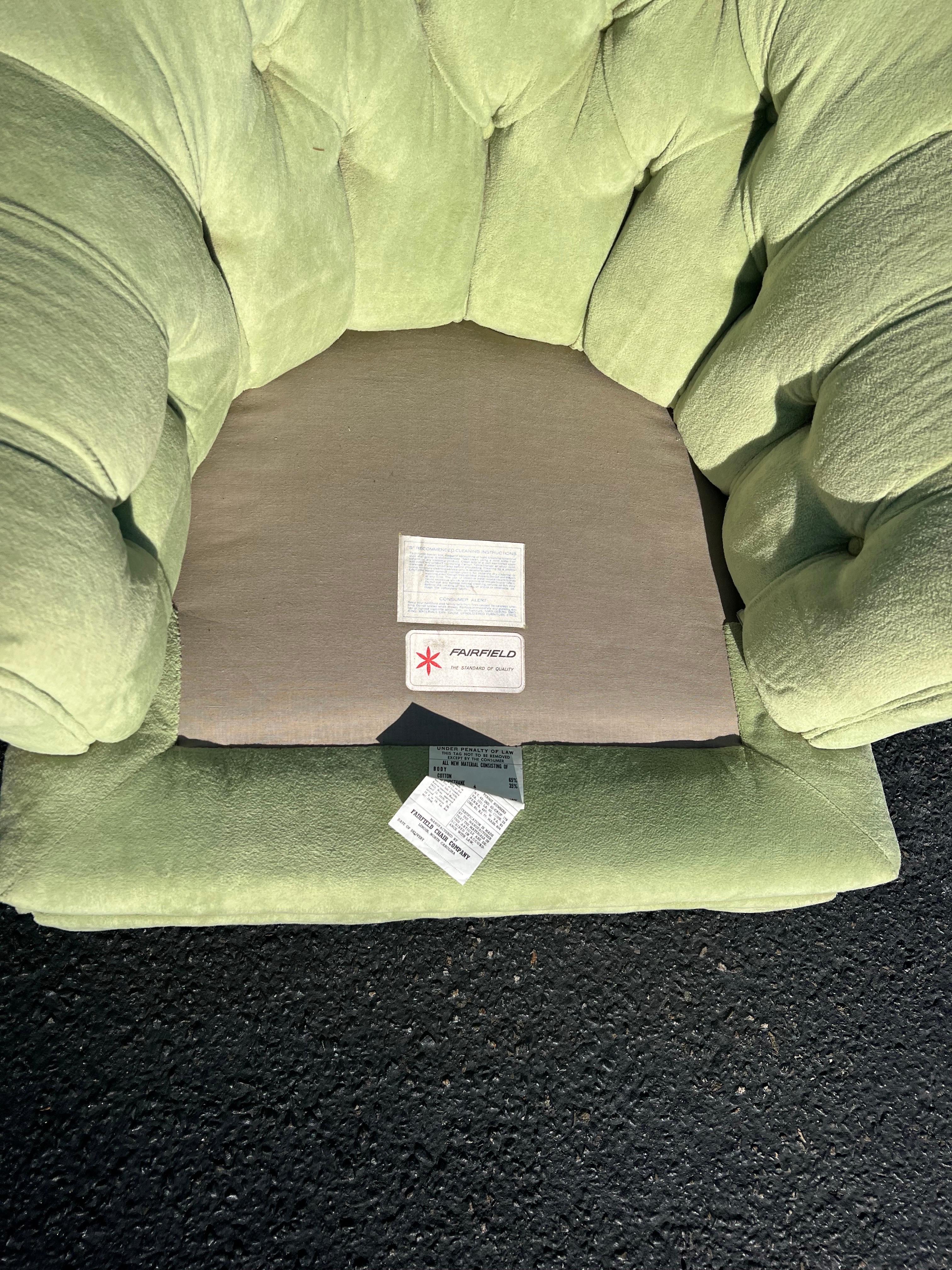 Sedia cubo girevole Lime Green in vendita 9