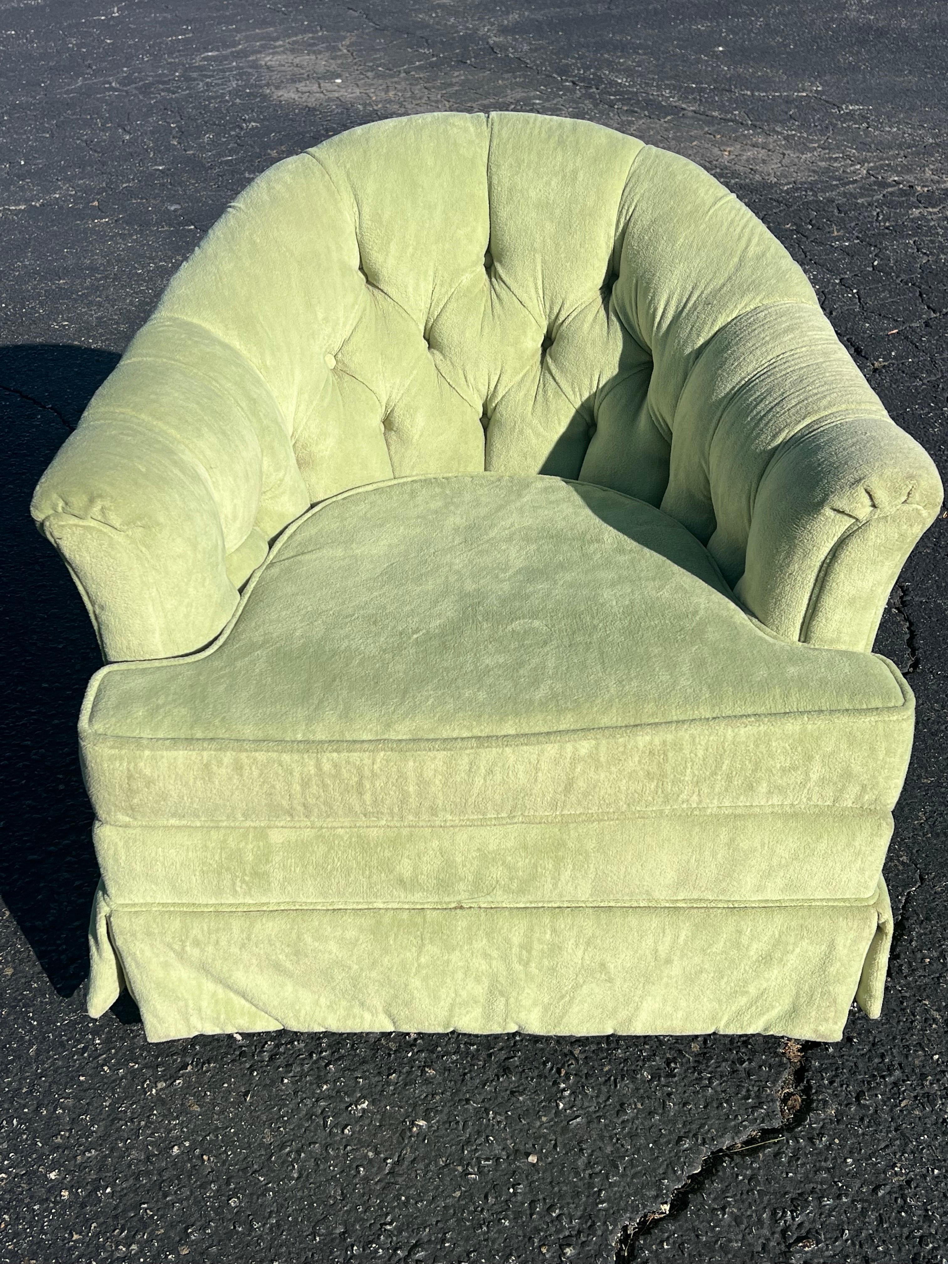 Sedia cubo girevole Lime Green in vendita 12