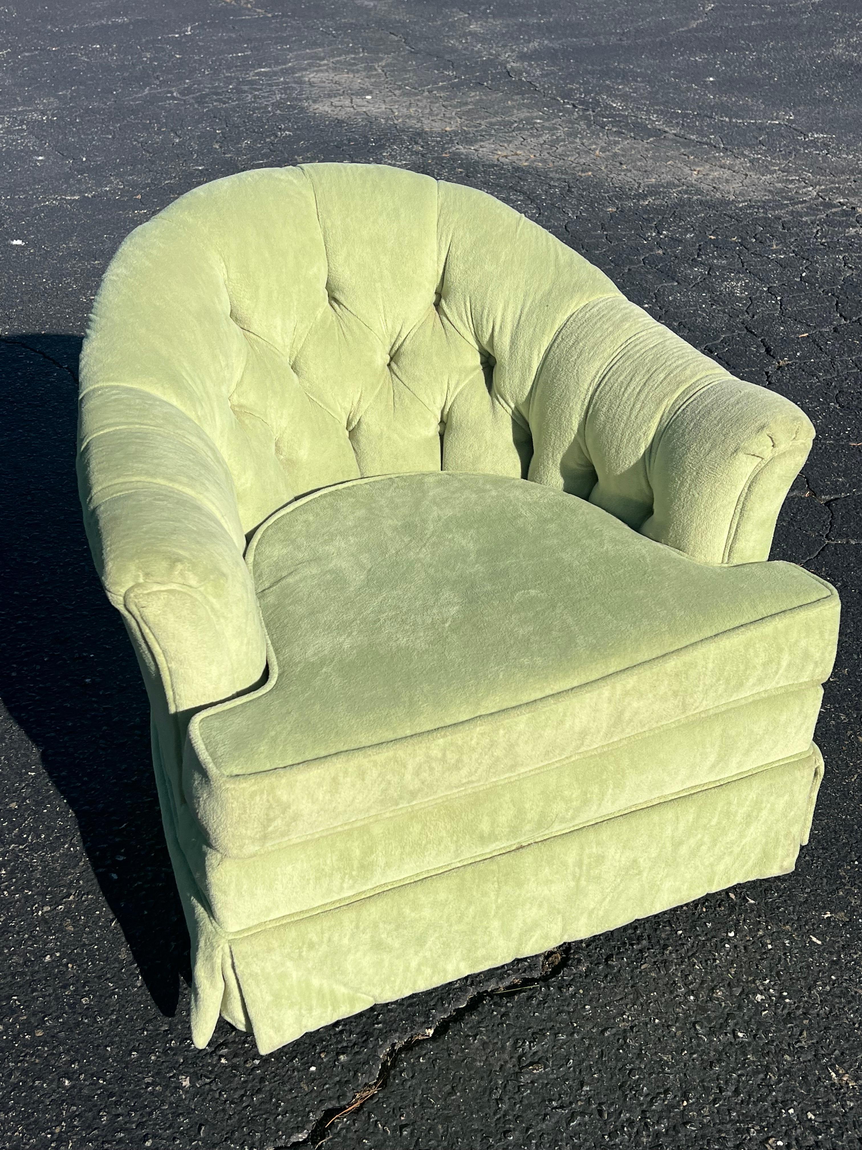 Sedia cubo girevole Lime Green in vendita 13