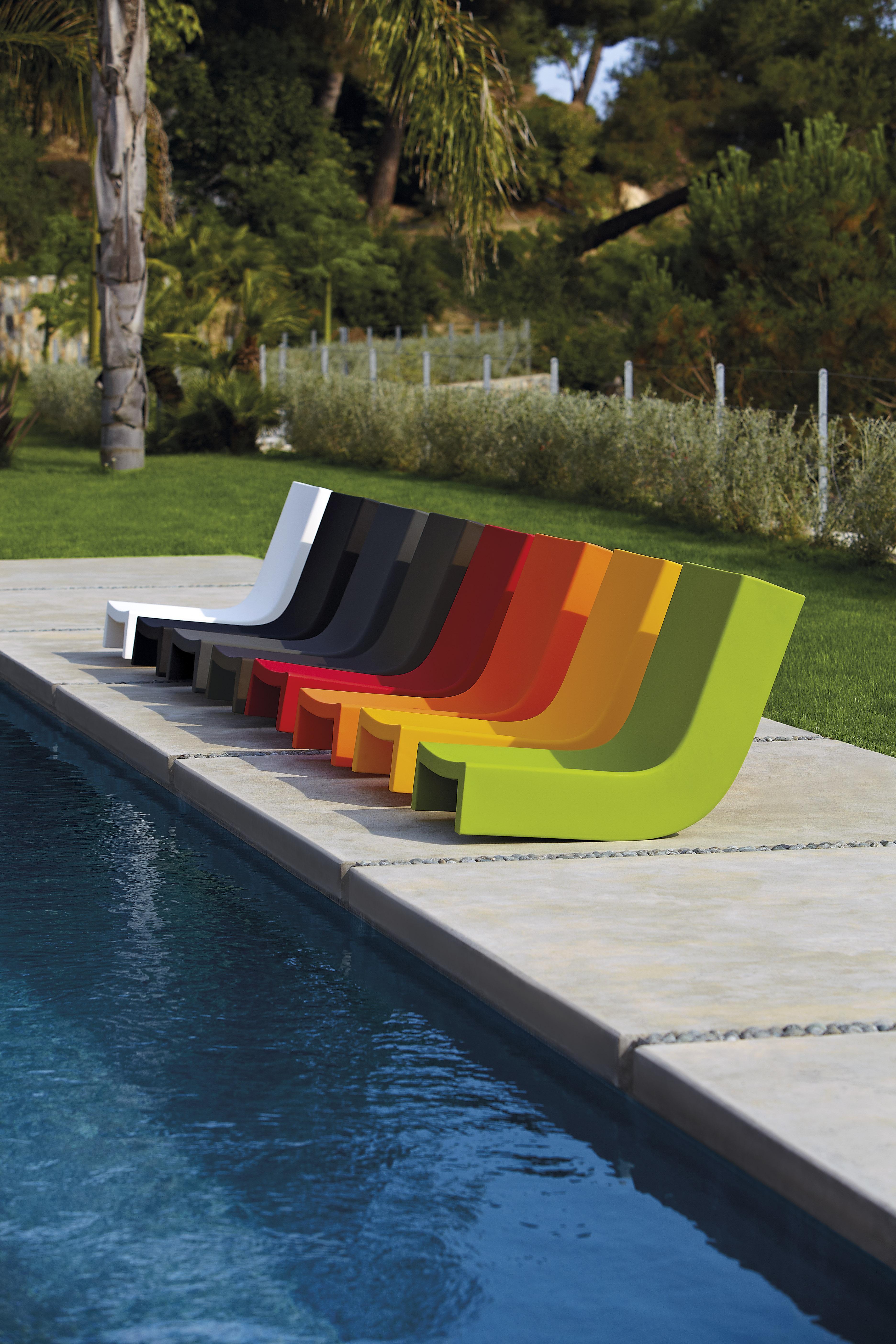 Postmoderno Poltroncina a dondolo Lime Green Twist di Prospero Rasulo in vendita