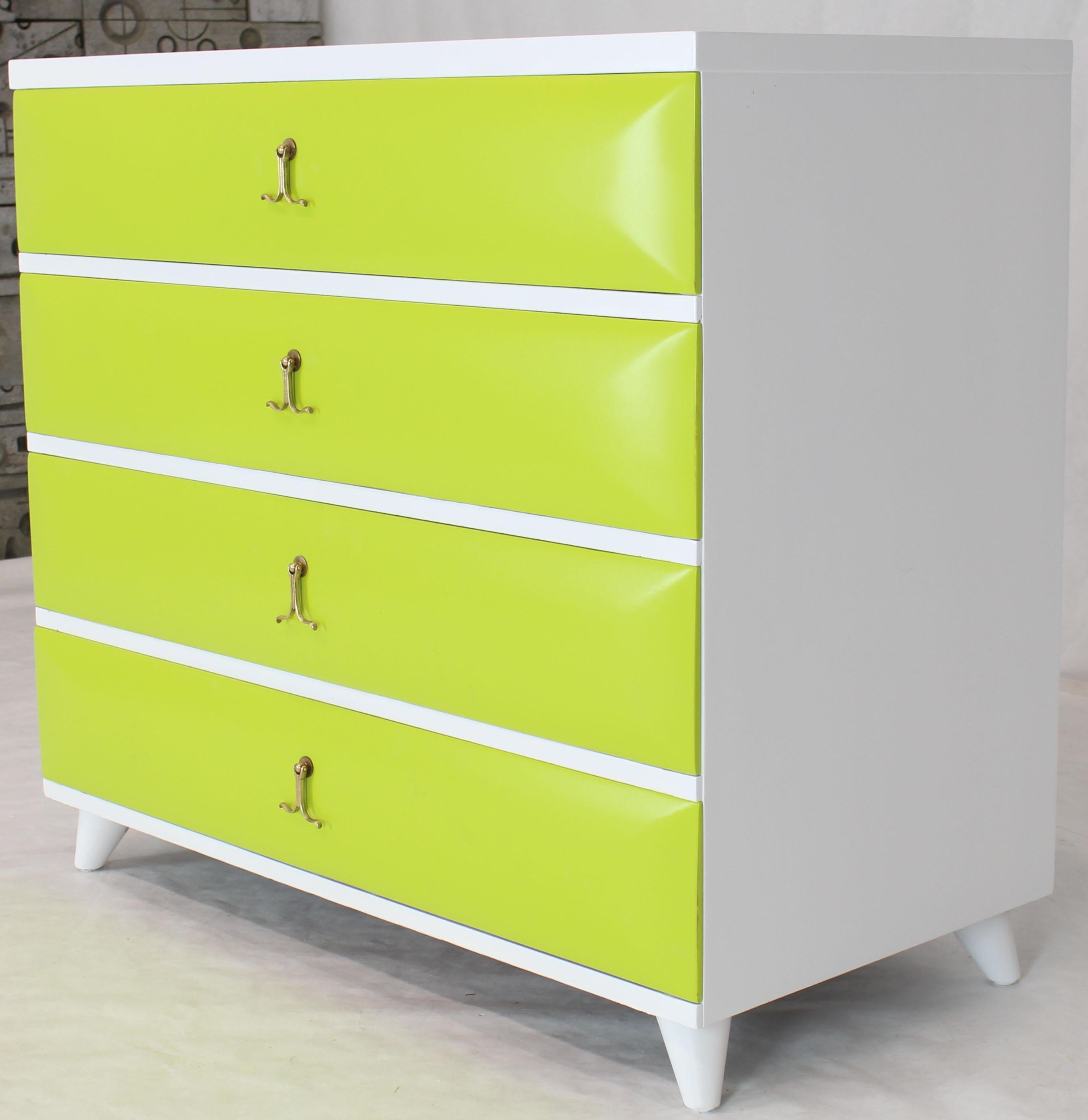 lime green dresser