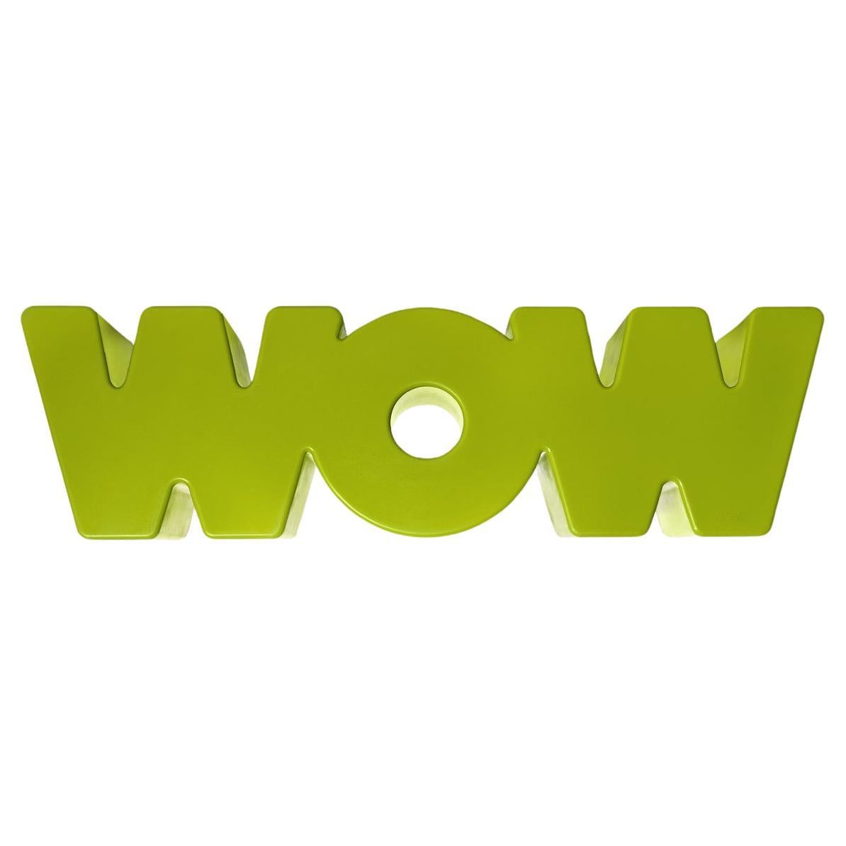 Banc Wow vert tilleul par Kazuko Okamoto