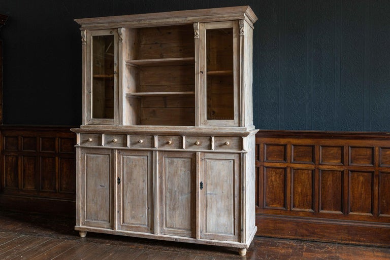 Lime Wash Reclaimed Pine Dresser at 1stDibs