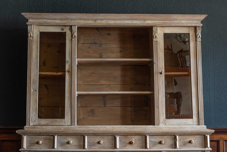 Lime Wash Reclaimed Pine Dresser at 1stDibs