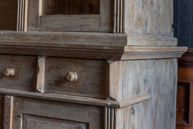 Lime Wash Reclaimed Pine Dresser at 1stDibs