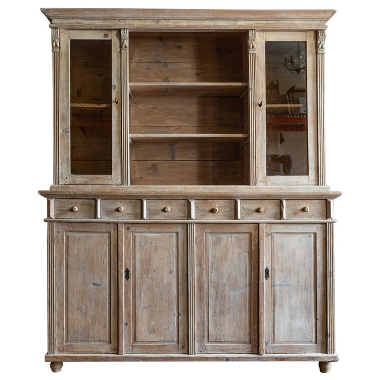 Lime Wash Reclaimed Pine Dresser at 1stDibs