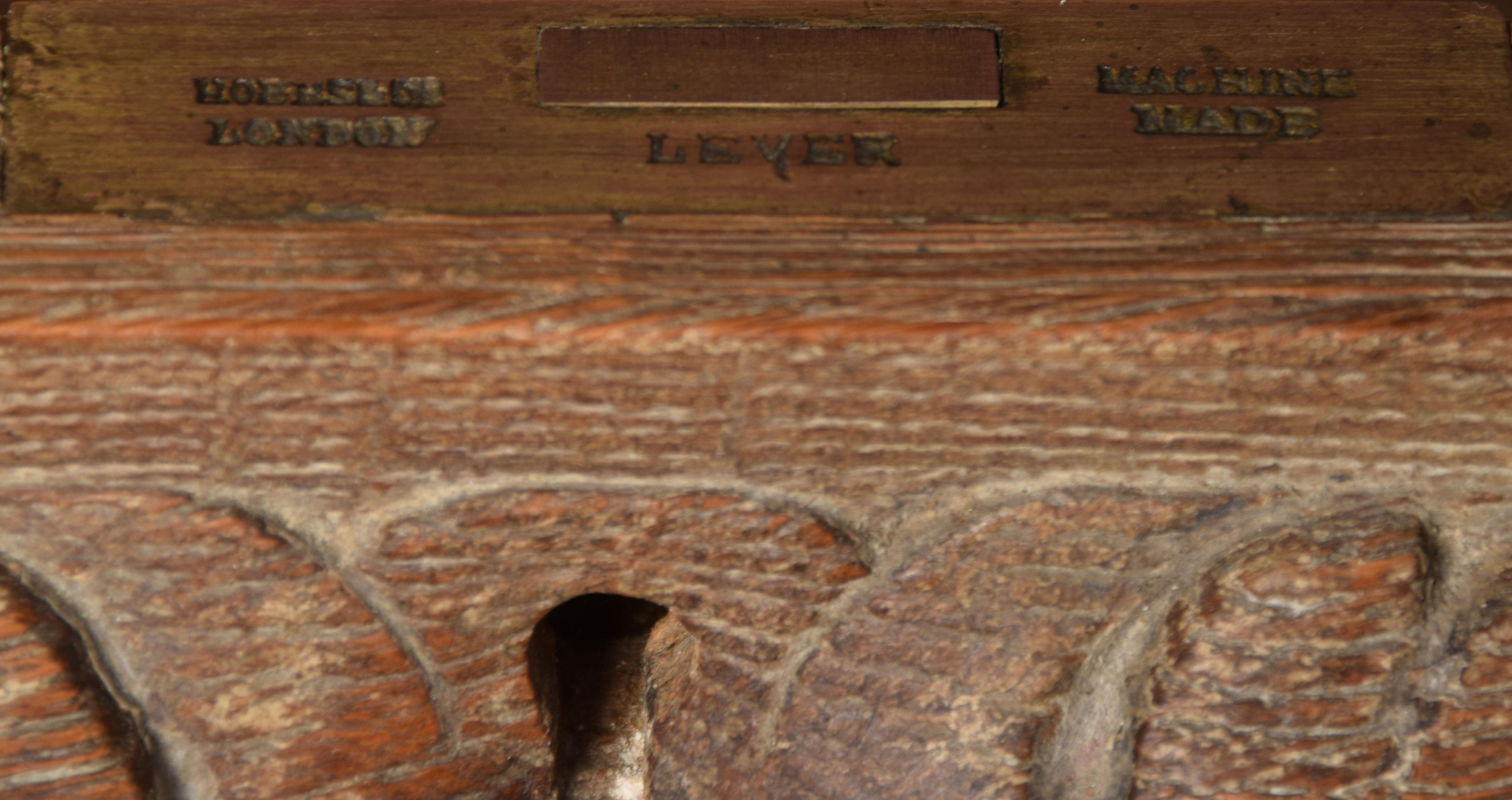 Limed Oak Carved Pedestal Desk 4