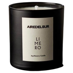 LIMERO, Kerzenleuchter aus schwarzem Glas mit Geflecht
