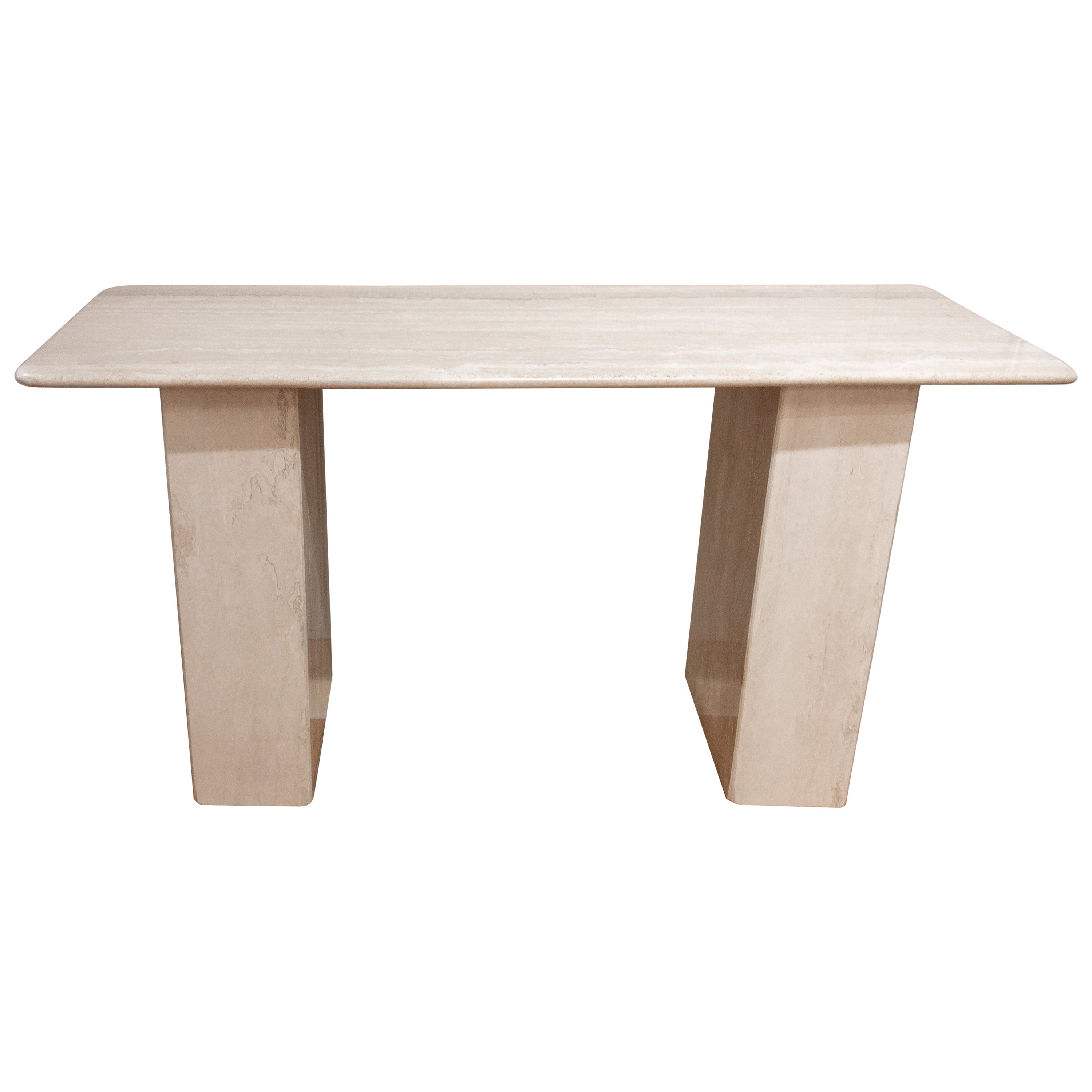 Limestone Console Table