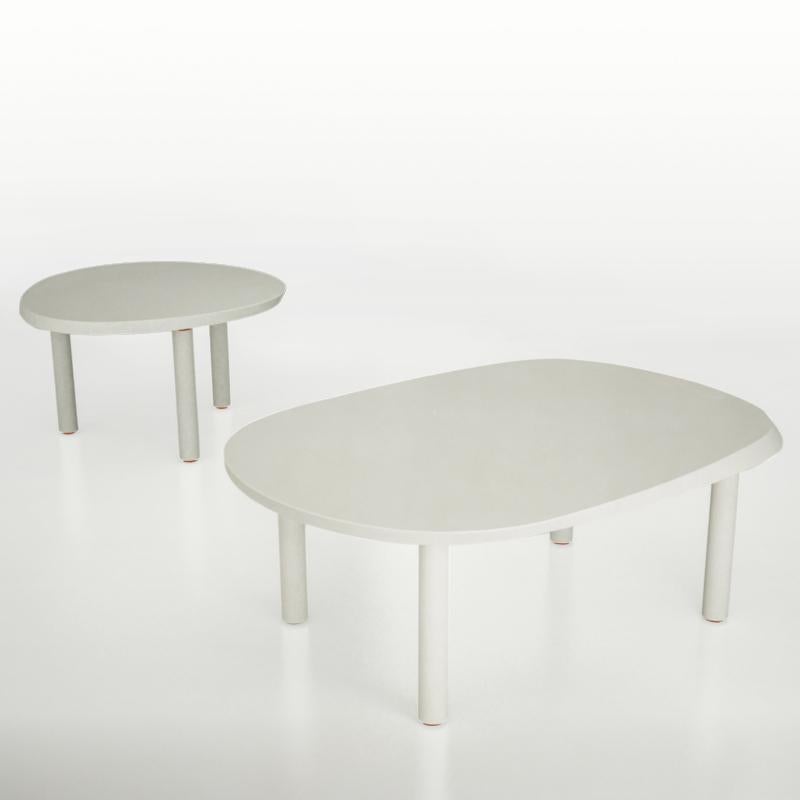 Italian Limestone Dining Table by Roberto Palomba Crafted by Pimar Italy  For Sale