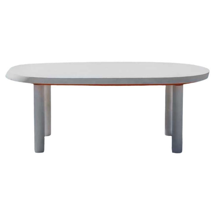 Limestone Dining Table by Roberto Palomba Crafted by Pimar Italy 