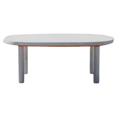 Limestone Dining Table by Roberto Palomba Crafted by Pimar Italy 