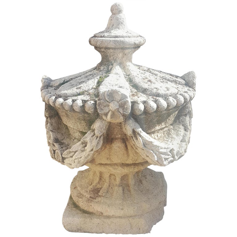 Limestone Garden Decor at 1stDibs
