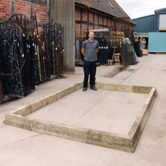 Limestone Georgian Style Garden Pool Surround