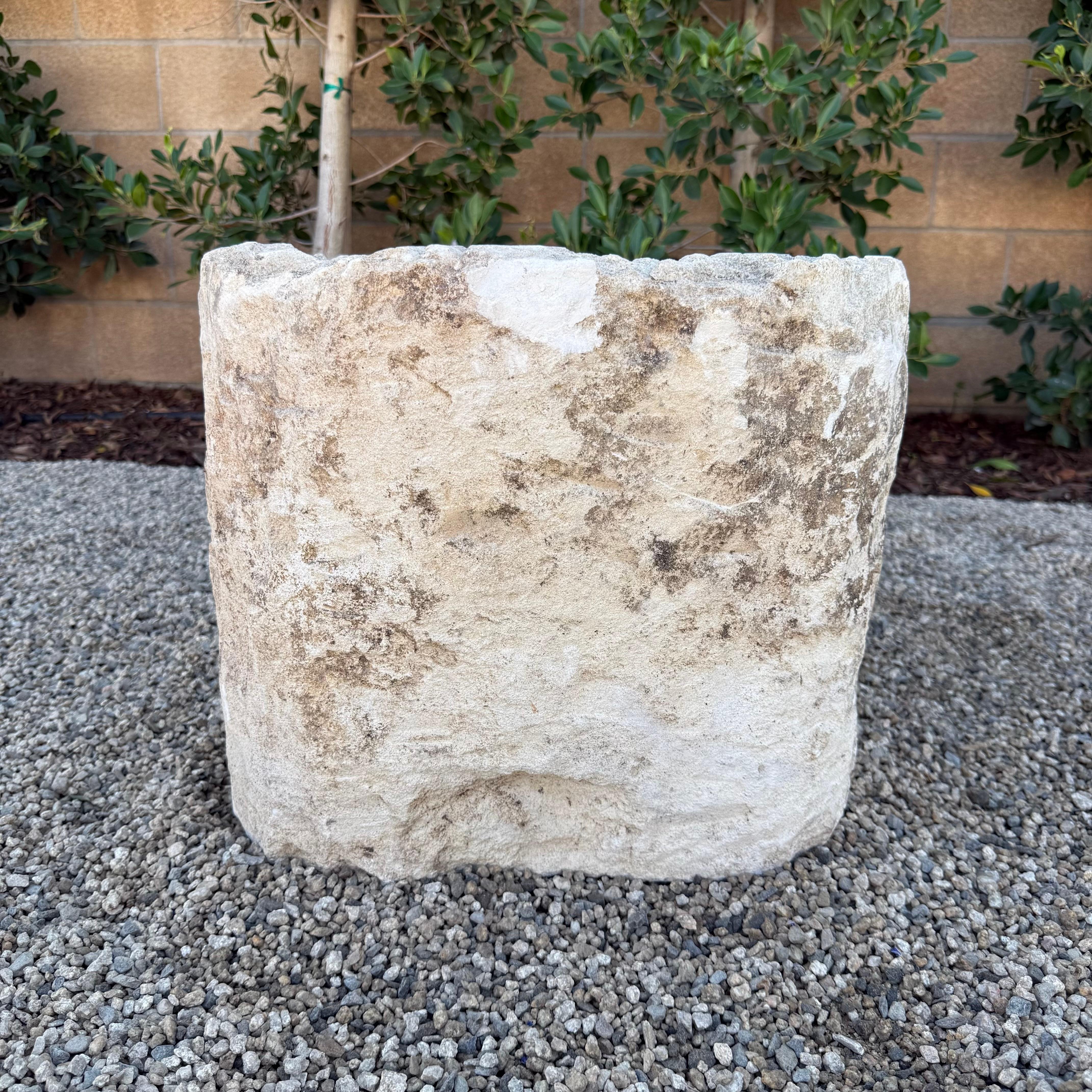 Limestone Planter or Trough For Sale 2