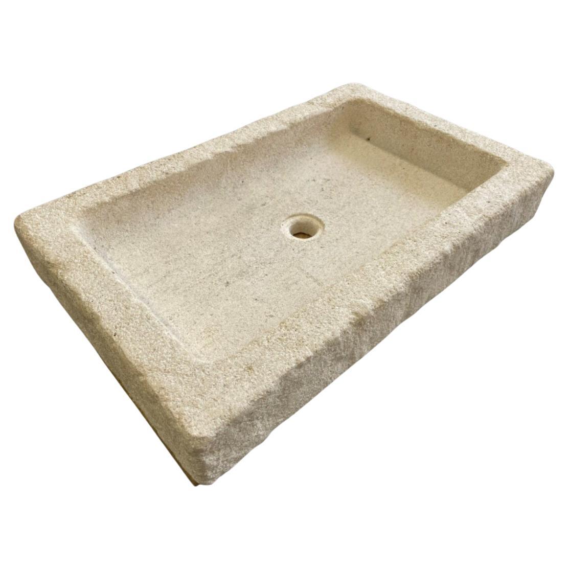 Limestone Stone Sink Basin For Sale