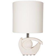 Limestone Table Lamp by Albert Tormos