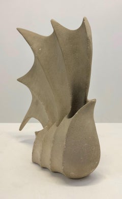 Lampe de table en pierre calcaire d'Albert Tormos, France, années 1970