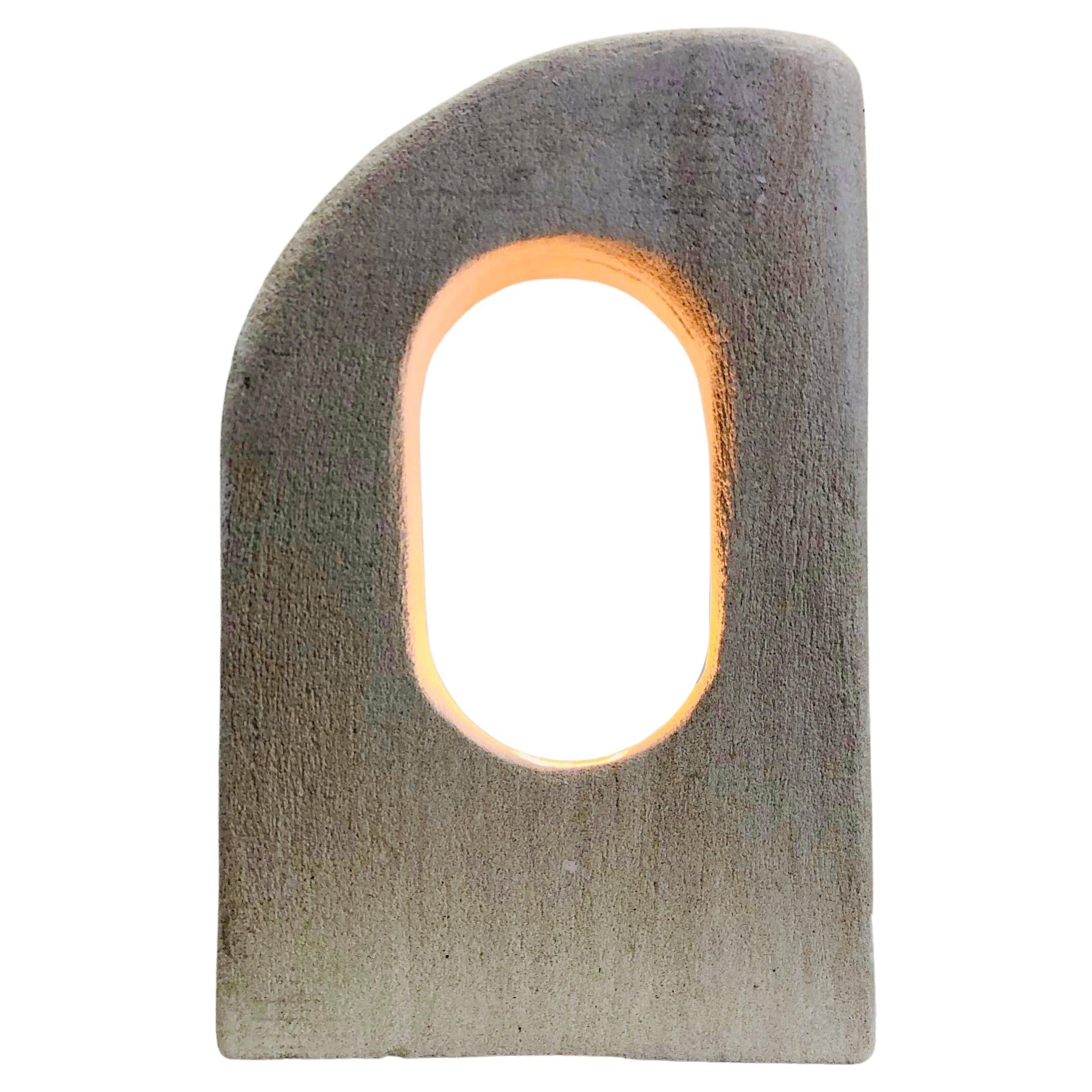 Limestone, Table Lamp, Michel Bonhomme, France, 2010