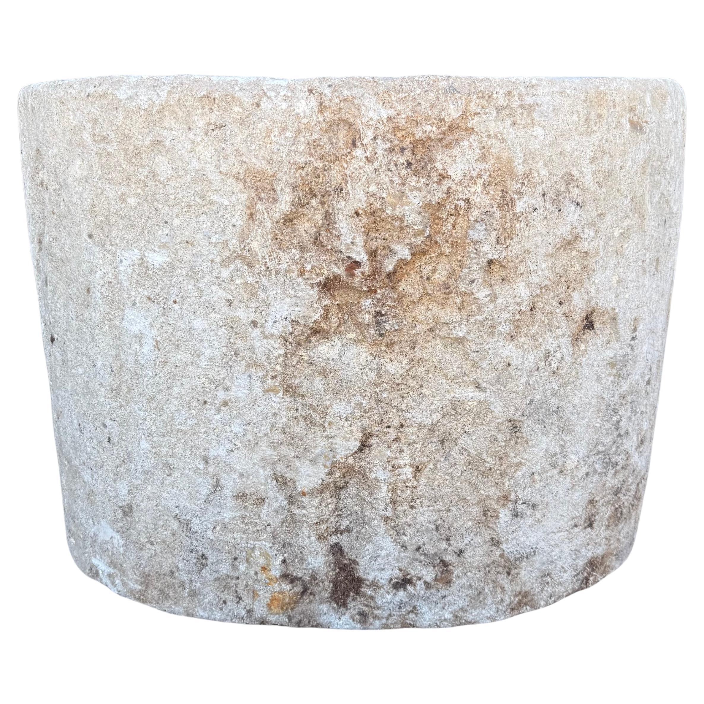 Limestone Trough or Planter for Indoors or Outdoors