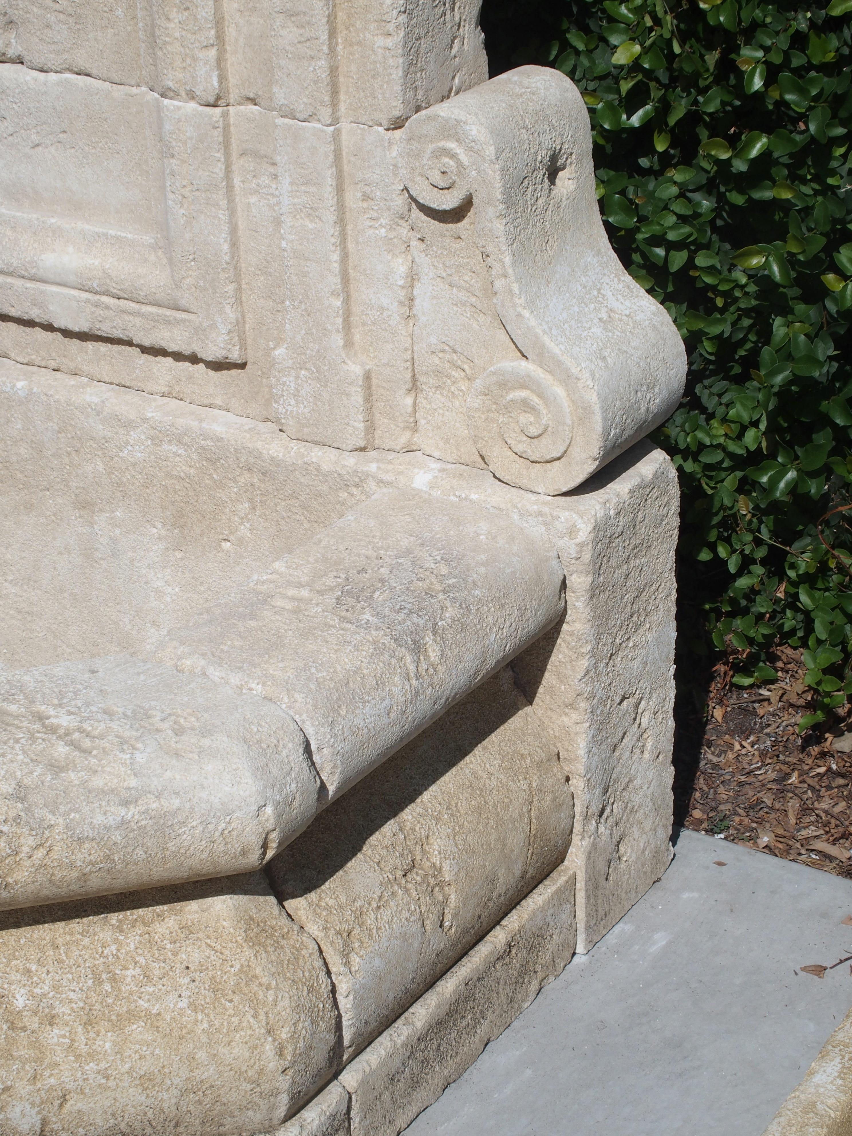 Limestone Wall Fountain from The Vaucluse, Provence France In Good Condition In Dallas, TX