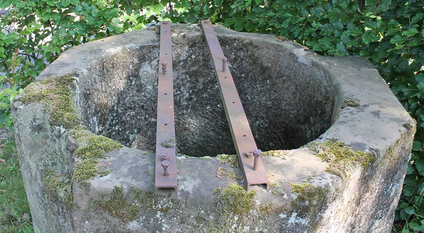 Limestone Well Head with Original Surface and Patina from the 18th Century 1