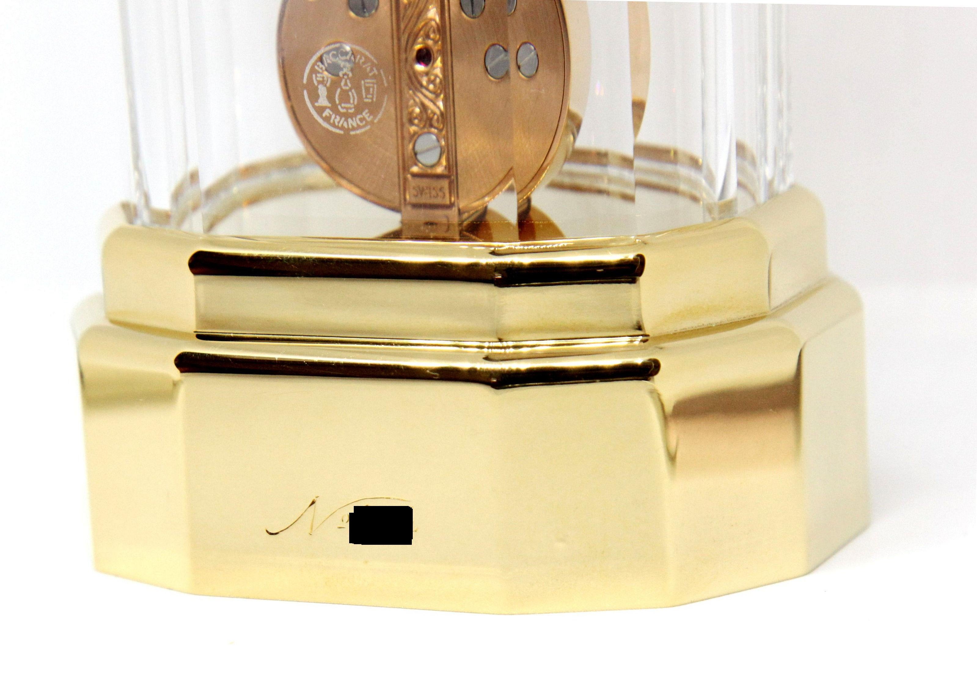Baccarat x Corum Golden Bridge Crystal Skelettisierte Zeitmesser Uhr, Baccarat x Corum im Zustand „Gut“ im Angebot in Switzerland, CH