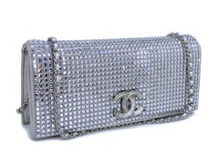 Limited Chanel 15C Paris-Dubai Strass Crystals EW Clutch Flap Bag 67125