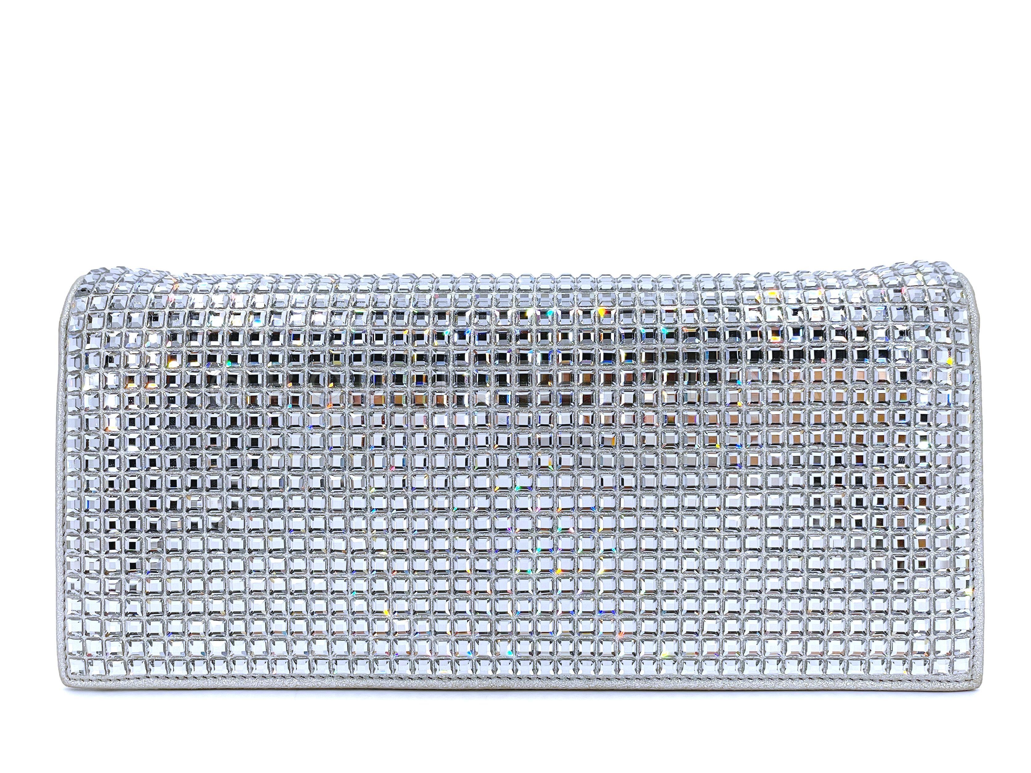 Limited Chanel 15C Paris-Dubai Strass Crystals EW Clutch Flap Bag 67125 1