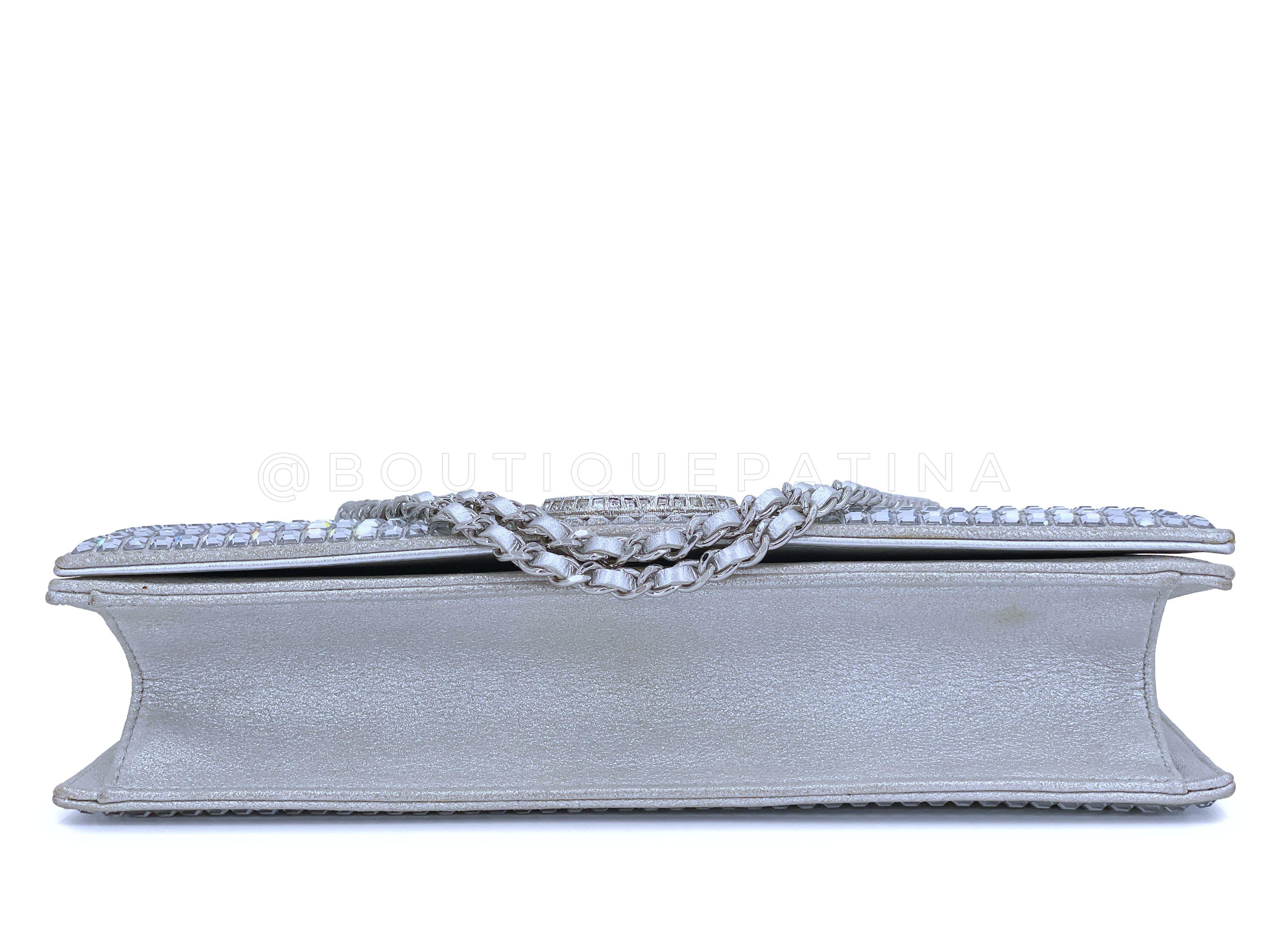 Limited Chanel 15C Paris-Dubai Strass Crystals EW Clutch Flap Bag 67125 2