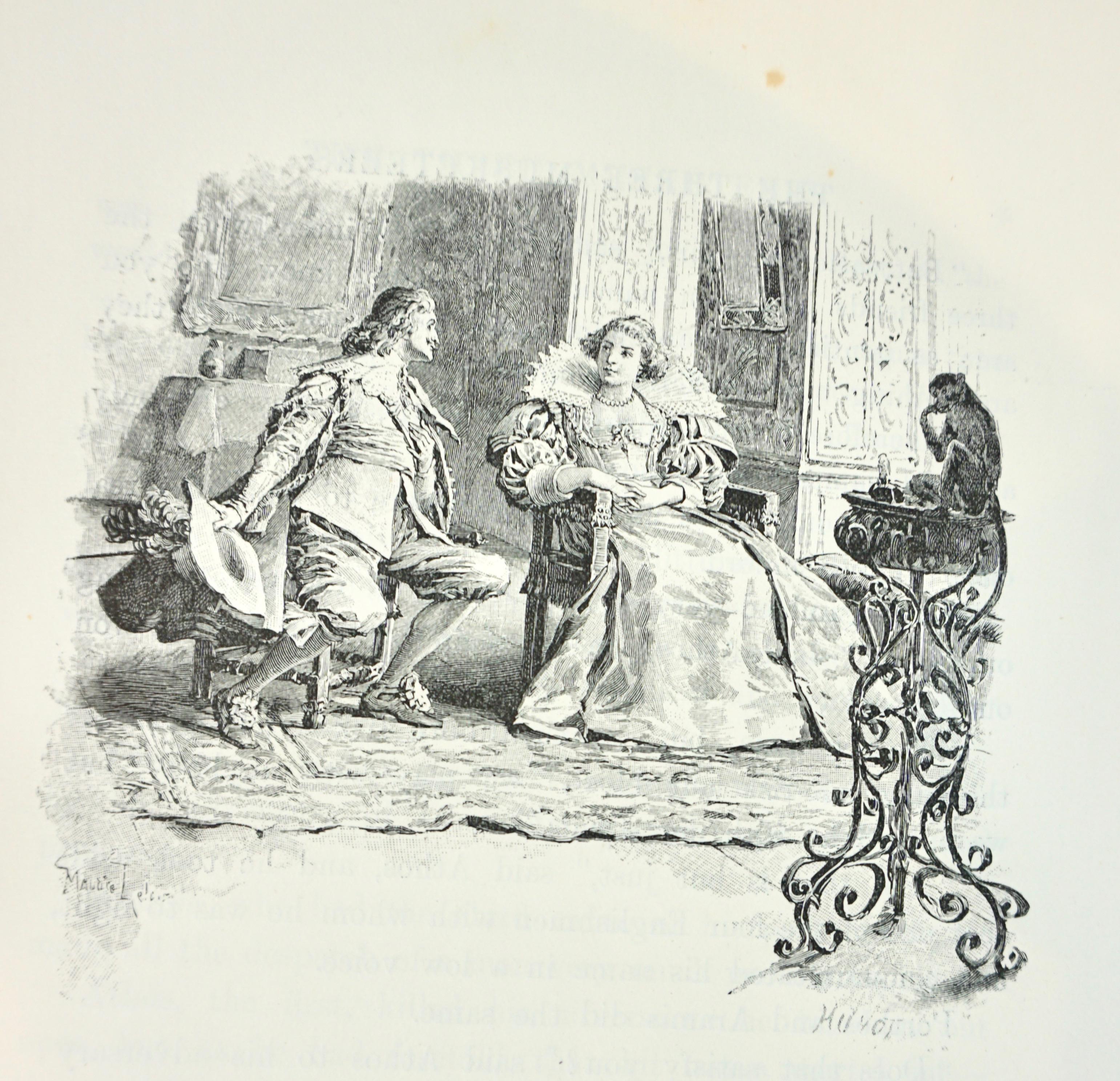 Limited Deluxe Edition of Dumas' Three Musketeers in 2 Leather Bound Volumes 8