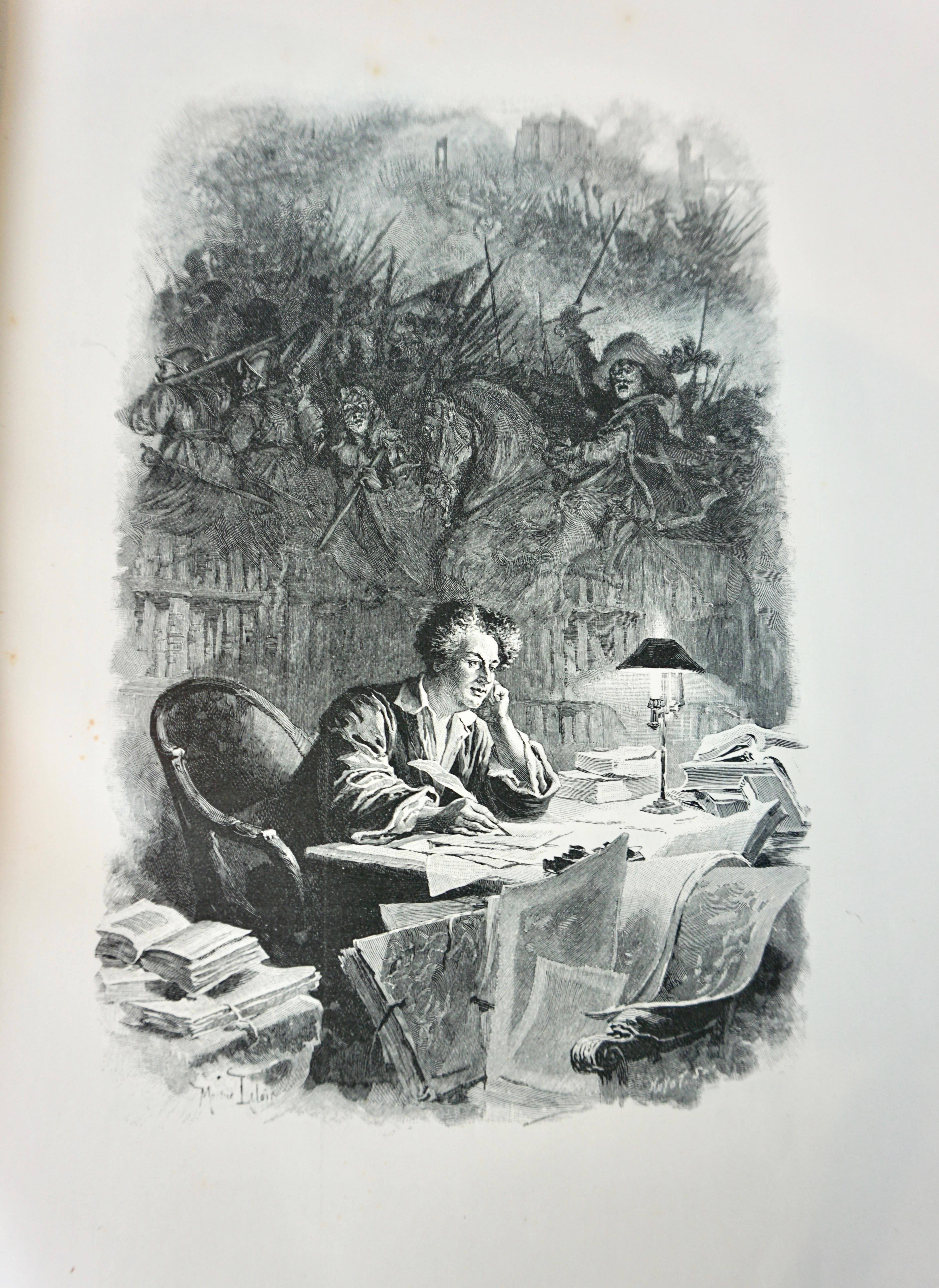 Limited Deluxe Edition of Dumas' Three Musketeers in 2 Leather Bound Volumes 9