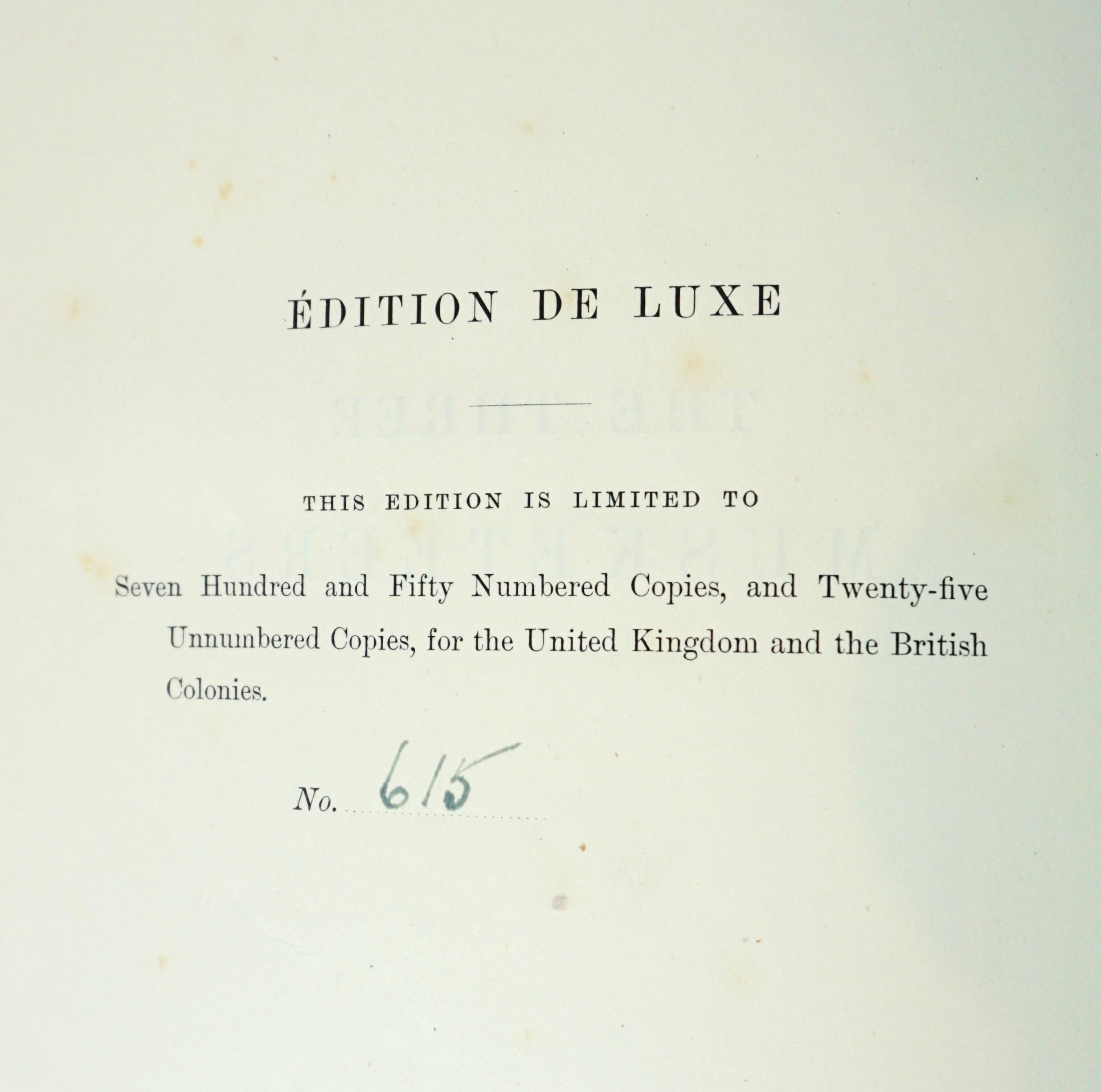 Limited Deluxe Edition of Dumas' Three Musketeers in 2 Leather Bound Volumes 1