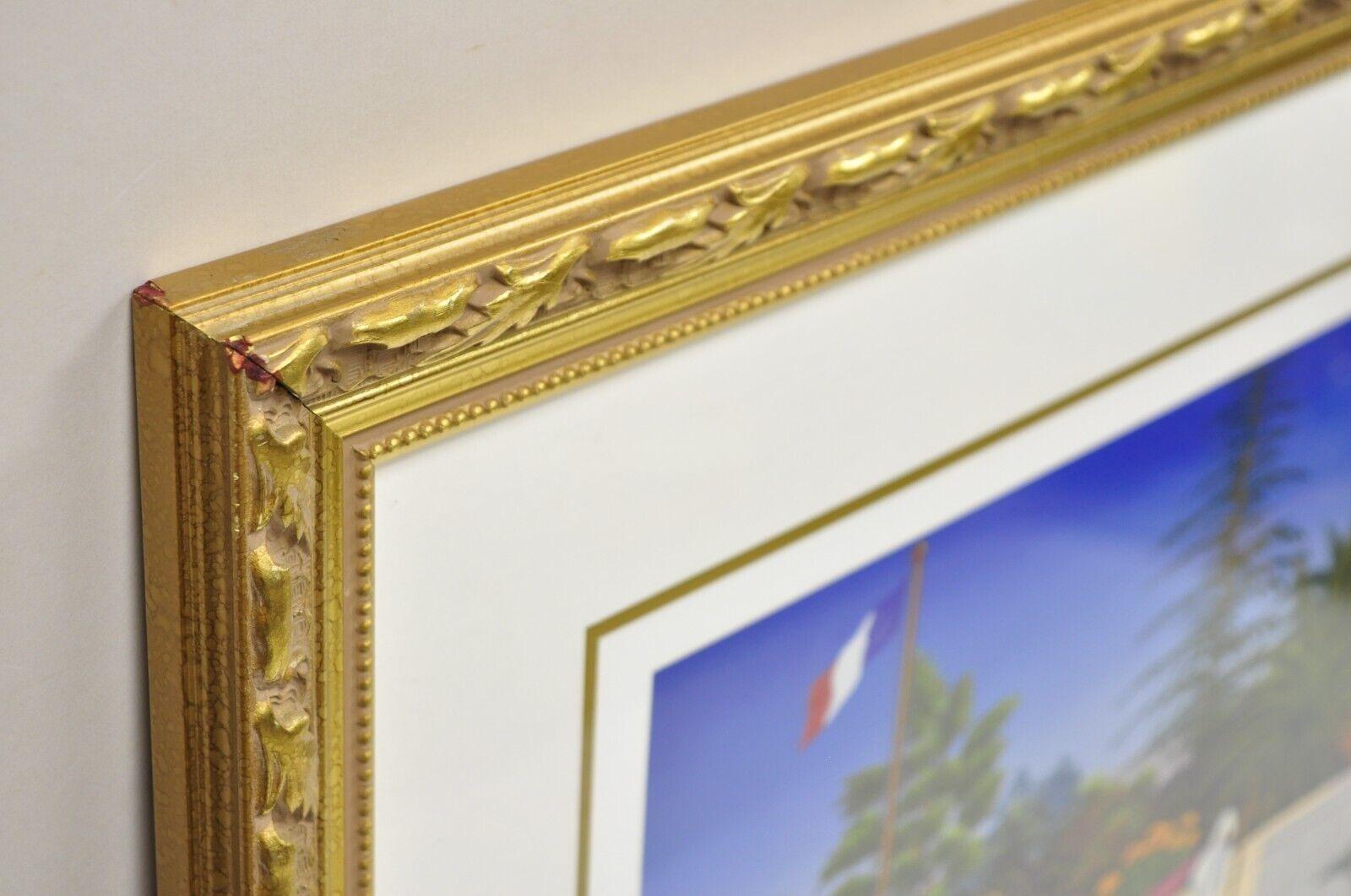 Limitierte Auflage. Signierte Fanch (Francois Ledan) Lithographie Atelier de Cezanne Kunstwerk, Atelier de Cezanne im Angebot 3