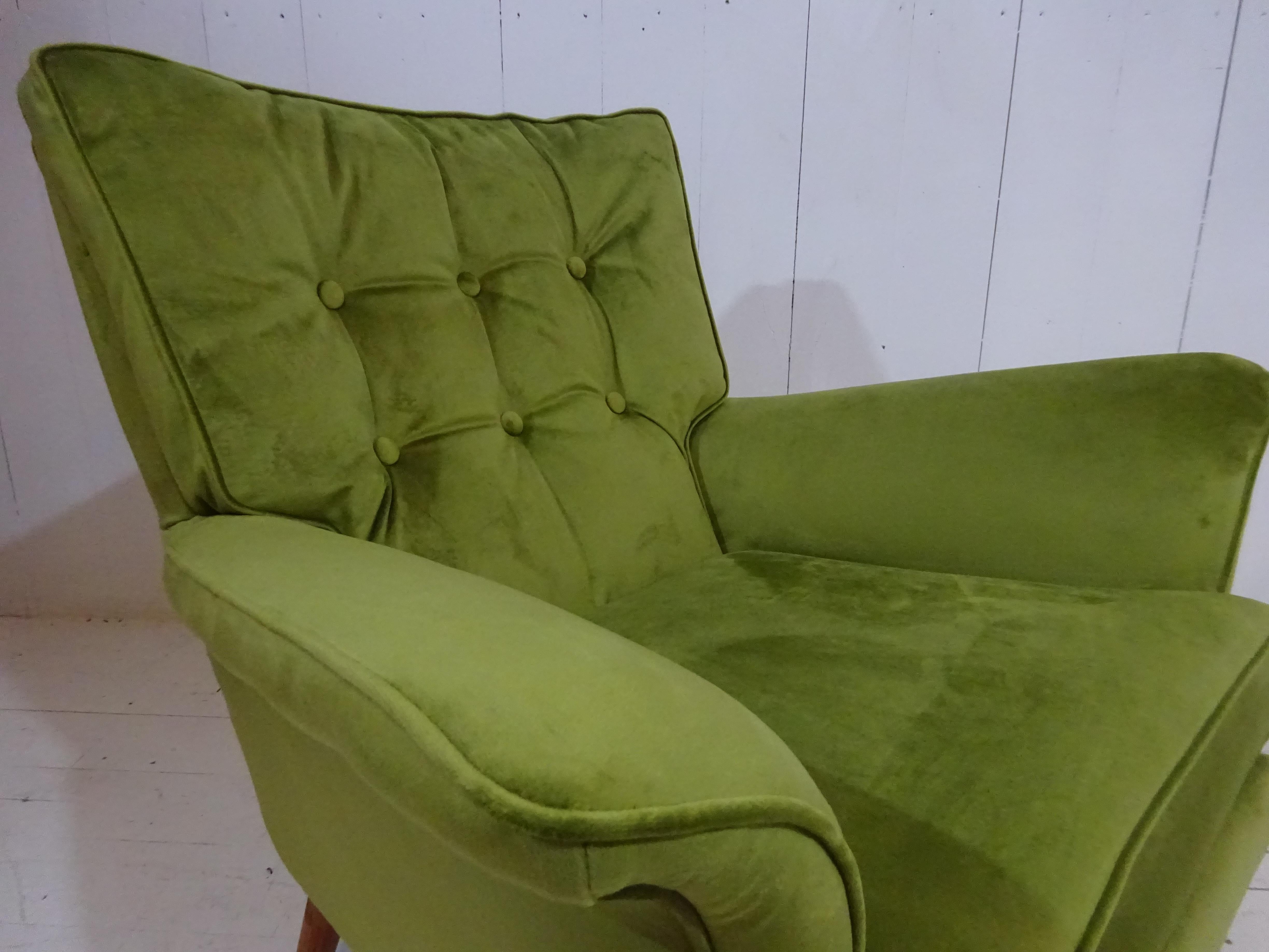 Limited Edition 1950's Lounge Armchair by H Vaughan of London 2