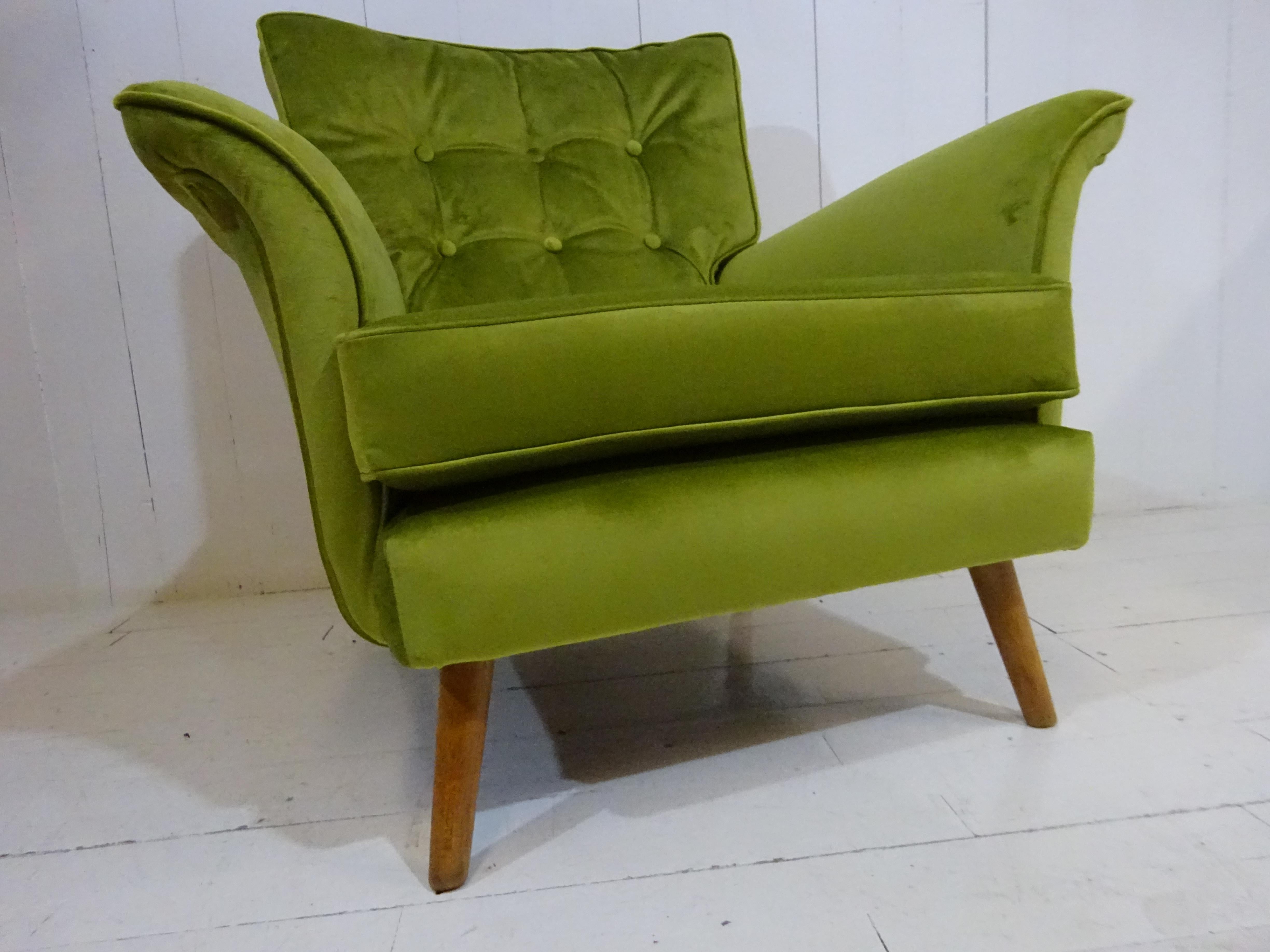 Limited Edition 1950's Lounge Armchair by H Vaughan of London 8
