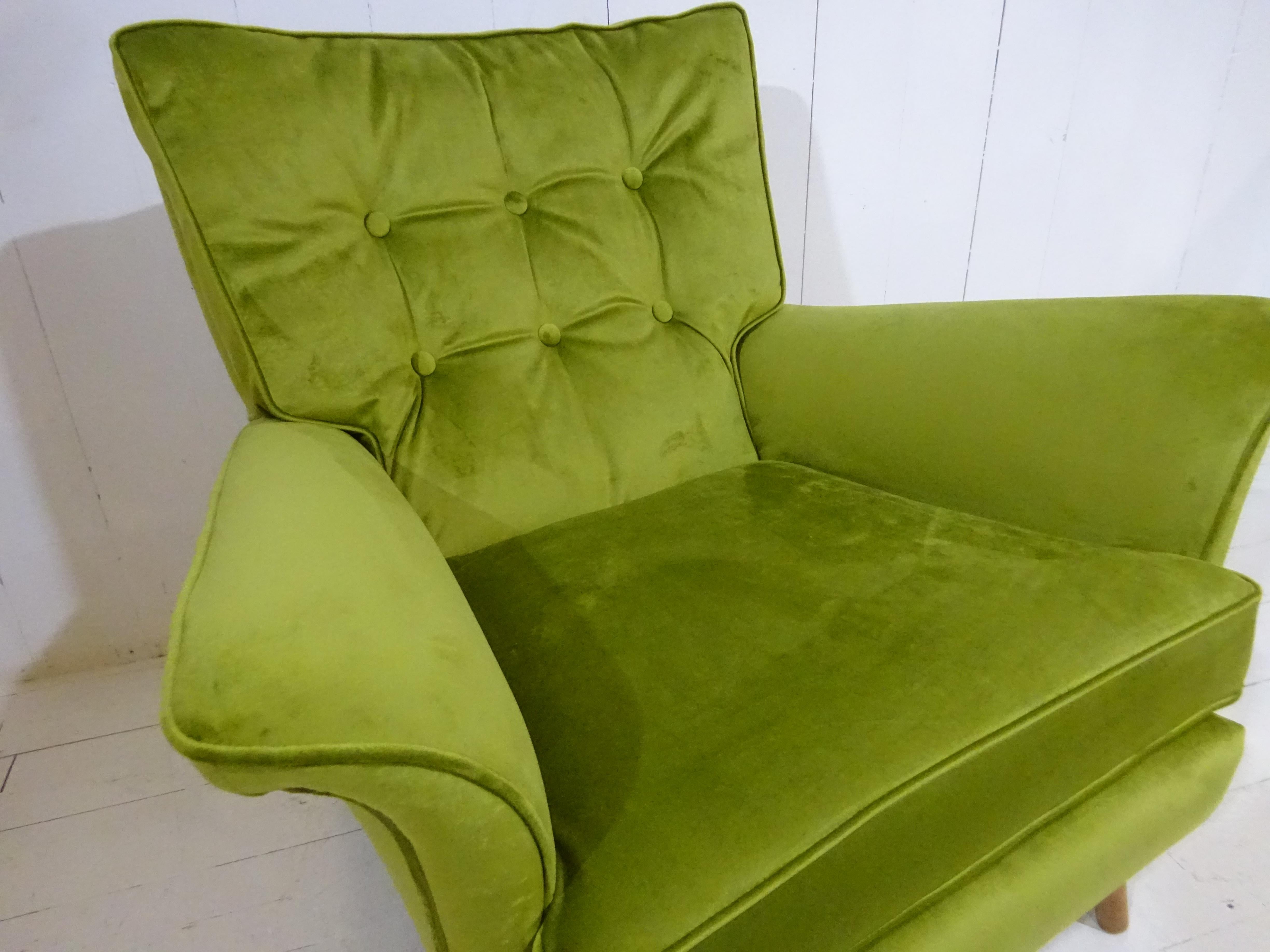 Limited Edition 1950's Lounge Armchair by H Vaughan of London 9