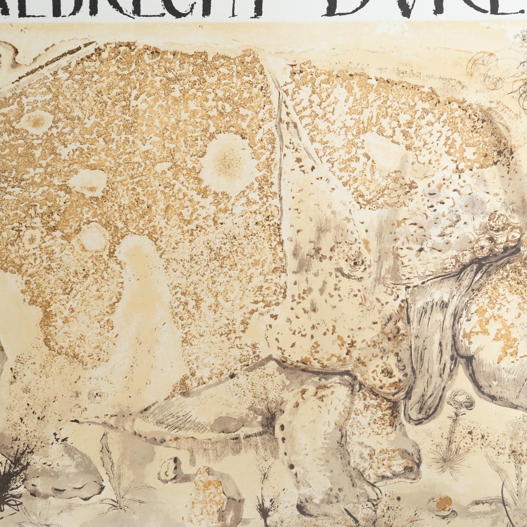 Spagnolo Poster in edizione limitata del 1971 di Salvador Dalí - 
