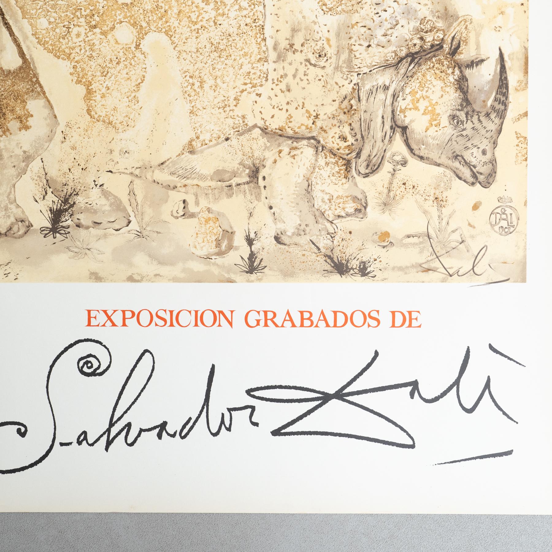 Spanish Limited Edition 1971 Poster by Salvador Dalí – 