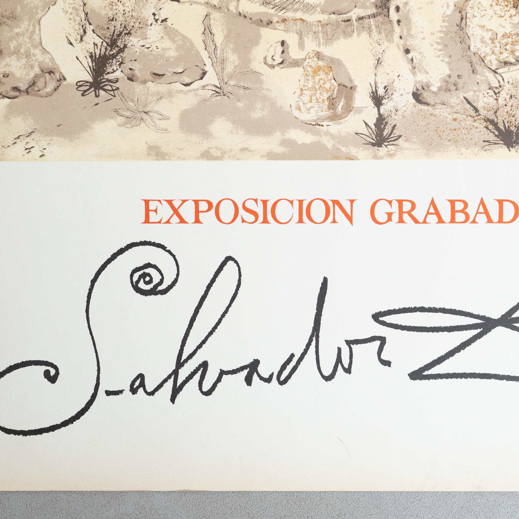 Spanish Limited Edition 1971 Poster by Salvador Dalí – 